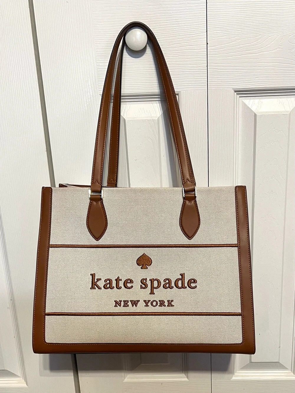 Kate Spade New York Ellie Canvas Large Tote